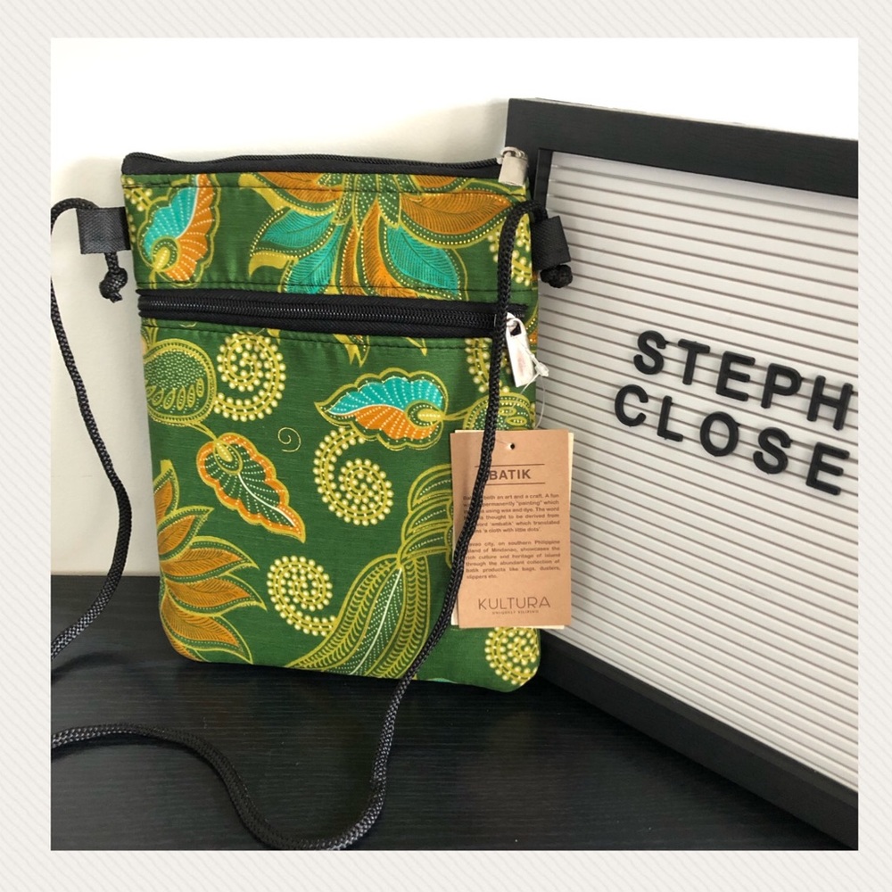 ⭐️New Green Handmade Crossbody Bag